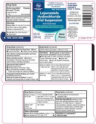 Kroger Co Loperamide Hydrochloride Oral Suspension Drug Facts