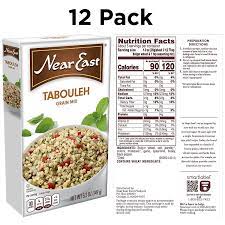Whjeat pilaf near east / near east whole grain blends wheat pilaf mix, 6.0 oz (pack. Buy Near East Tabouleh Whole Grain Salad Mix 5 25 Ounce Pack Of 12 Boxes Packaging May Vary Online In Turkey B000gzsbuu