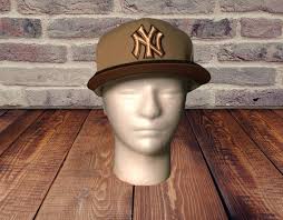 HOT ! New York Yankees Brown Yankees Hat Lids New York Yankees Lids Rust  Belt New Era Fitted Hat Size 1/8