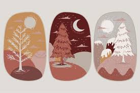 Christmas Tree For Wall Art Decoration Graphic By Onoborgol Creative Fabrica