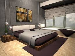 3d View Bedroom Bed Design Modern Bed Headboard Design Simple Bedroom