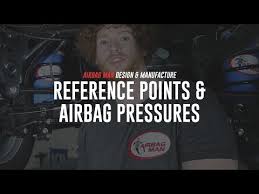 Reference Points Airbag Pressures By Airbag Man Suspension