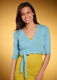 A pdf copy of a vintage knitting pattern to make a pretty ballet top. Top 10 Ballet Inspired Knitting Patterns Lovecrafts Wrap Sweater Pattern Sweater Pattern Ballet Wraps