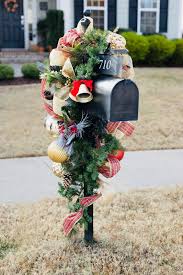 I have a little secret that makes it super quick and easy! How To Decorate A Mailbox For Christmas With Walmart