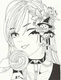 *free* shipping on qualifying offers. Anime Vampire Coloring Pages