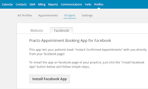 How Do I Add Remove The Appointment Widget To My Facebook Page Practo Help