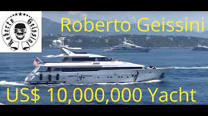 Carmen (55) and robert geiss (56) lead a jet set life in pure luxury with their two daughters shania (16) and davina (17). Robert Geiss See His Crazy Us 10 000 000 Indigo Star Yacht Leaving Monaco Youtube