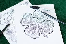 Shamrock coloring pages for adults. Adult Coloring Pages For St Patrick S Day You Should Craft