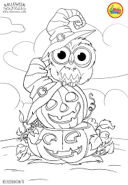 Halloween Coloring Pages For Kids Free Preschool Printables Noc Vjestica Bojanke Cute Halloween Coloring Scary Halloween Crafts Halloween Coloring Sheets