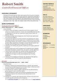 Financial and accounting skills that employers look for in candidates for employment, examples of each type of skills & keywords listed by job. Financial Officer Resume Samples Qwikresume