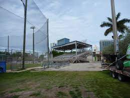 Flamingo Park Baseball Stadium In Miami Beach Fl Originally Built In 1925 Former Home To Various M Baseball Park Baseball Stadium Spring Training Baseball