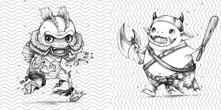 Some pages you have adorable children with creepy monsters, others you have cuddly animals with sad, unsmiling kids. Amazon Com Pop Manga Cute And Creepy Coloring Book 9781984858498 D Errico Camilla Books