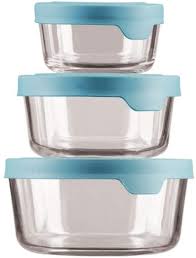 3pcs glass storage jar set multiples storage essential canister kitchen silver. The 10 Best Glass Food Storage Containers In 2021