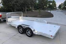 No tie downs come with this unit. Aluminum Trailers In Kansas Hillsboro Industries
