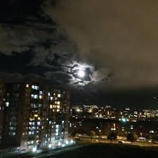 Luna Bogotana Esta Noche Suenos Bogota Colombia Hoy
