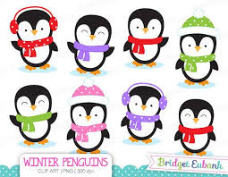 Penguin Clipart Penguins Clipart Winter Clipart Christmas Clipart 8 High Quality Png Images Instant Download Mit Bildern Basteln Mit Kindern Winter Winter Cliparts Munchen Kinder