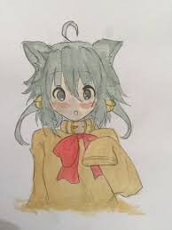 See more ideas about drawing tutorial, drawing techniques, drawings. Anime Cat Sketching With Watercolour Art 53 Step By Step Tutorial Steemit