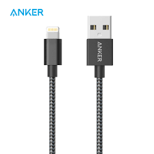 Buy Anker 3ft Nylon Braided Lightning To Usb Cable With Connector Mfi Certified For Iphone 7 7 Plus 6s 6s Plus Ipad In Stock Ships Today