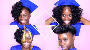 If you are looking for something very cool for your prom hairstyles, certainly you are in the right place. Natural Hair Graduation Styles Graduation Hairstyles With Cap Natural Hair Styles Graduation Hairstyles