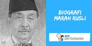 Check spelling or type a new query. Biografi Marah Rusli Dan Karyanya Siti Nurbaya Yang Melegenda Ayo Berbahasa