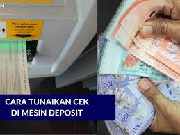 Seller mencetak label pengiriman dan 3. Cara Tunaikan Cek Di Mesin Deposit Edu Bestari