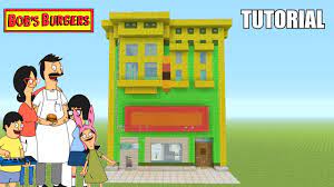 Bob's burgers character designer dave creek, 42, dies after skydiving. Minecraft Tutorial How To Make Bob S Burgers Restaurant House Bob S Burgers Survival House Youtube