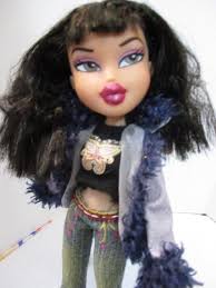 Bratz Doll Short Black Hair Jeans Black Top Jacket Runners Bratz Short Black Hairstyles Bratz Doll Black Hair