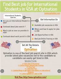 Want A Job In Usa Are You Confused About How International Students Get Job In Usa Here You Get Your Student Jobs International Students International Jobs