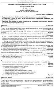 Citeste acum toate articole despre subiecte romana simulare evaluare nationala 2019 pe digi24.ro. Simulare Evaluarea Nationala 2019 Limba Romana Subiecte Si Bareme