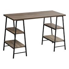 1 convenient lateral drawer for standard or legal size folders. 48 Computer Desk Dark Taupe Staples Ca