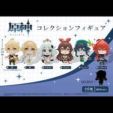 Set Of 6 Secret Genshin Impact Collection Figure 3 5cm Kyou Hobby Shop