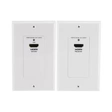 Do you have a damaged painted over or missing cover plate for your light switch, power point etc? Single Port Pair White 1p Monoprice Hdmi Over Cat5e Cat6 Extender Wall Plate With Led Indicator Electrical Tools Home Improvement Urbytus Com