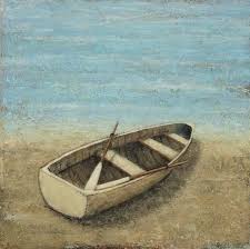 Row Boat 4 Rowboatpainting Rowboat Painting Japanese Bird Seascape Art