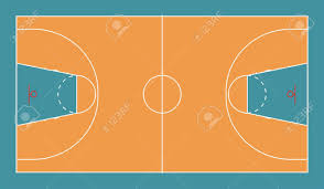 An aerial view of a basket rim and the floor. Textur Fur Basketballplatz Lizenzfreie Fotos Bilder Und Stock Fotografie Image 7135562