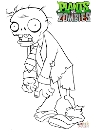 The zombies are represented by football zombie, balloon zombie, and snorkel zombie. 22 Best Photo Of Zombie Coloring Pages Davemelillo Com Plant Zombie Coloring Pages Coloring Books