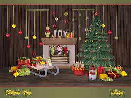 Christmas led lighted 8 star tree topper indoor use gold glitter holiday decor. Sims 4 Christmas Cc 20 Best Mods Cc Packs For Holiday Cheer Fandomspot