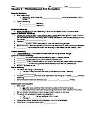Answer the following questions on a separate sheet of paper. Soil Formation Worksheets Teaching Resources Tpt