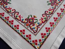 Get unlimited access to hundreds of free patterns. Pin By Joy Kaplan On So Crafty Embroidered Tablecloth Cross Stitch Vintage Crochet Patterns