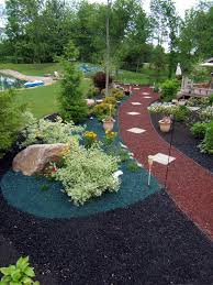 Pin By Shawn Lee Revis On Home Decor Mulch Landscaping Front Yard Landscaping Yard Landscaping