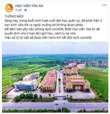 Học viện tòa án thông báo về việc sơ tuyển năm 2021. Trá»'n Ra Ngoai TrÆ°á»ng Mua Dá»‹ch 2 Sinh Vien Há»c Viá»‡n Toa An Pháº£i á»Ÿ Nha Nghá»‰ Há»c Cach Ly