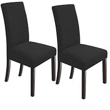 Our slipcovers are elastic which is easy to fit on chairs and very soft for a comfortable sitting experience. Review For Northern Brothers Dining Room Chair Slipcovers Dining Chair Covers Parsons Chair Slipcover Stretch Chair Covers For Dining Room Set Of 2 Black