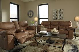 Mark the separation while keeping the flow between the two zones with furniture you can easily see over: Boxberg Manual Reclining Loveseat With Console Ashley Furniture Homestore