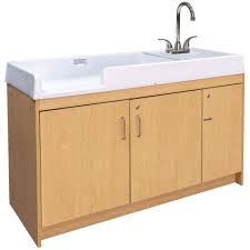 changing table with right hand sink