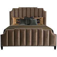 Bernhardt Interiors Espresso Queen King Queen California King King Channeled Upholstered Headboar Upholstered Beds Upholstery Bed Bedroom Furniture Beds