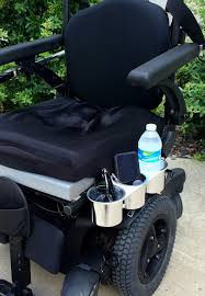 Power Wheelchair Tri Cup Holder Wheelchair Accessories Wheelchair Bags Powered Wheelchair