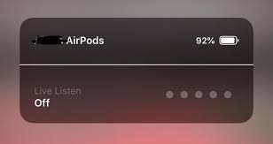 If you have airpods and an iphone with ios 12, you can now use live listening. Feature New Hearing Widget In Control Centre Allows You To Use Airpods As A Kind Of Hearing Aid Using The Iphone S Microphone Iosbeta