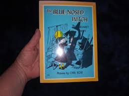 The Blue-nosed Witch by Margaret Embry-rare-vintage Childrens Witch Book