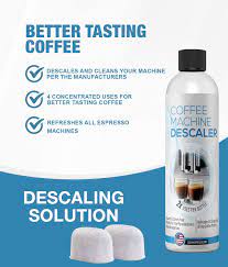 Empty the tank and prepare the descale solution according to the manufacuter's instructions. Buy Espresso Cleaning Kit 20 Espresso Machine Cleaning Tablets 2 Water Filters 2 Use Descaling Solution Fits All Breville Espresso Maker Models By Cleanespresso Online In Vietnam B07vxkt51q