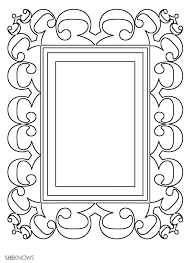 Print These 17 Craft Templates For Kids For Hours Hours Of Fun Picture Frame Template Free Printable Coloring Pages Coloring Pages