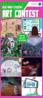 Nasa Langley Student Art Contest In 2021 Student Art Art Contest Creative Activities For Kids